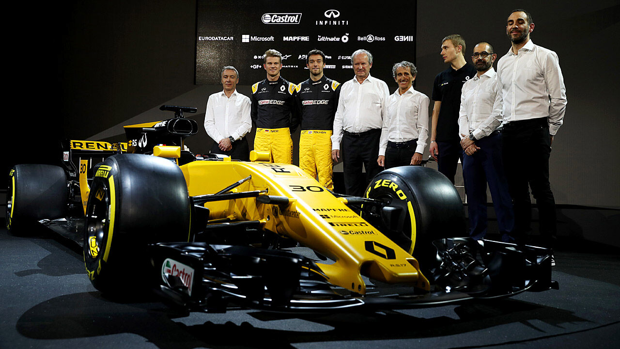Formel 1 Renault Stellt Auto Fur 2017 Vor Laola1 At