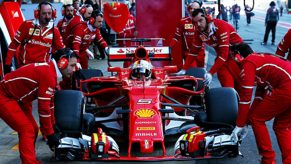 Die besten Bilder von den F1-Tests in Barcelona