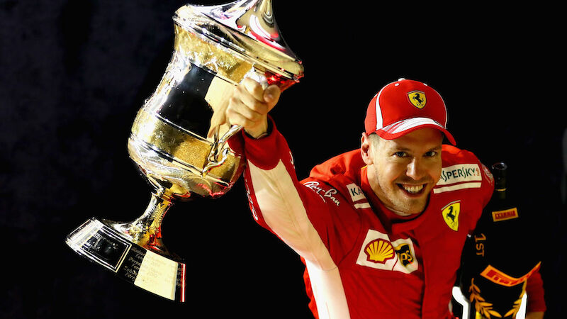 Pics: Vettel jubelt in Bahrain