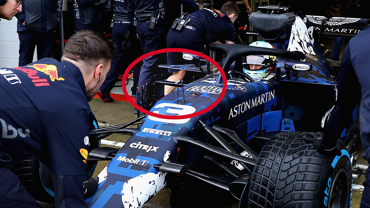 F1 Red Bull Racing Verheimlicht Bauteil Am Neuen Boliden Motorsport Formel 1