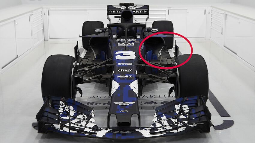 F1 Red Bull Racing Verheimlicht Bauteil Am Neuen Boliden Motorsport Formel 1