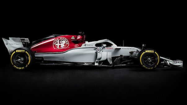 Alfa Romeo Sauber zeigt F1-Auto für 2018