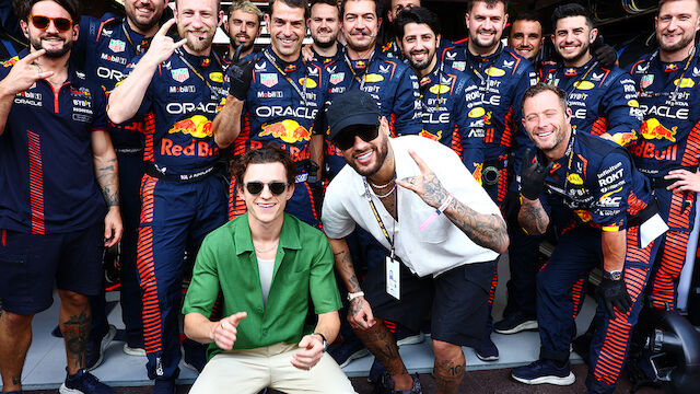 Neymar und Spiderman: Stars & Sternchen bei der F1 in Monaco