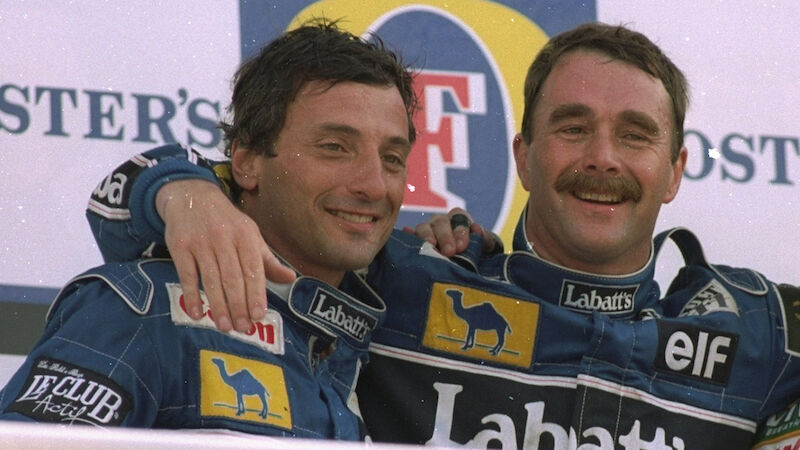 #8 - Nigel Mansell & Riccardo Patrese (Williams)