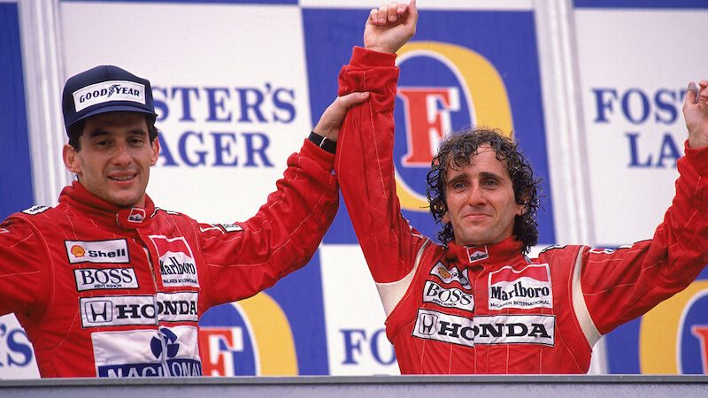 #5 - Ayrton Senna & Alain Prost (McLaren)