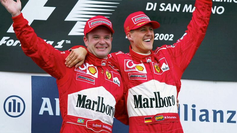#2 - Michael Schumacher & Rubens Barrichello (Ferrari)