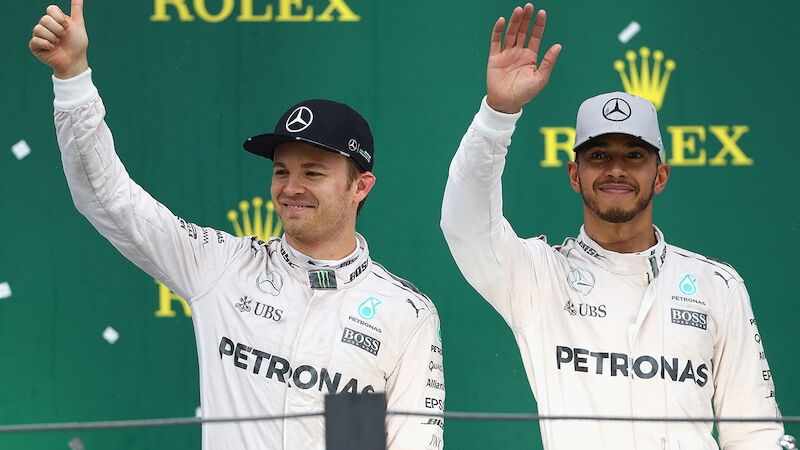 #1 - Lewis Hamilton & Nico Rosberg (Mercedes)