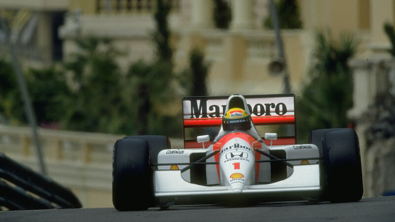 1992 - Senna schlägt Mansell im Duell der Giganten