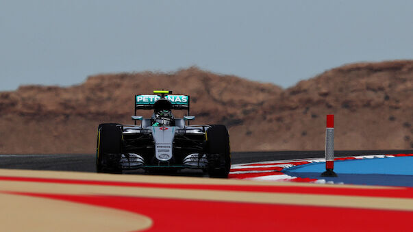 Rosberg mit klarer erster Bestzeit in Bahrain