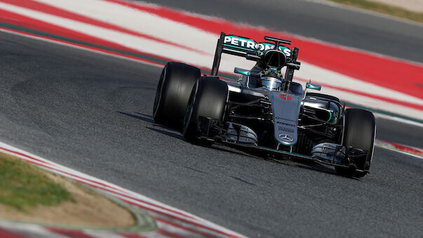 Rosberg gibt in Barcelona die Pace vor