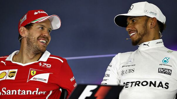 Hamilton sieht Ferrari aktuell (noch) vorn