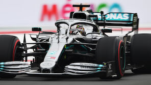 Hamilton in Mexiko Schnellster