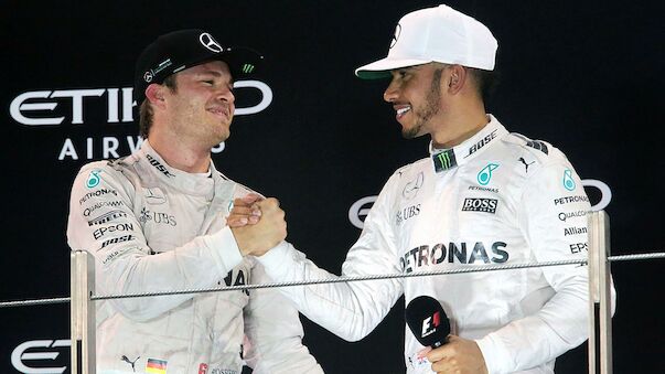 Hamilton gratuliert Rosberg mit Retro-Posting