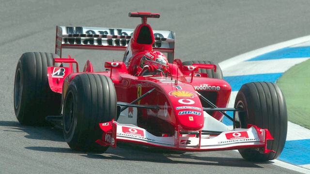 Michael Schumachers Sieger-Ferrari kommt unter den Hammer