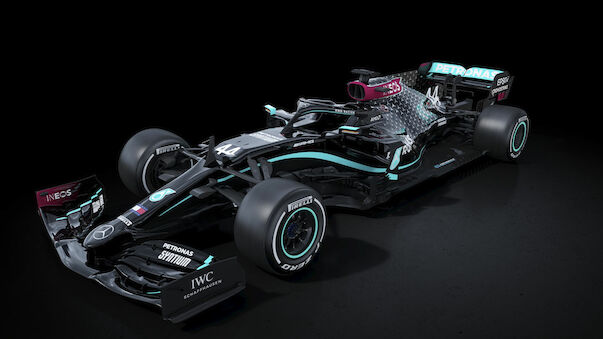 F1: Mercedes setzt Zeichen und lackiert Autos um
