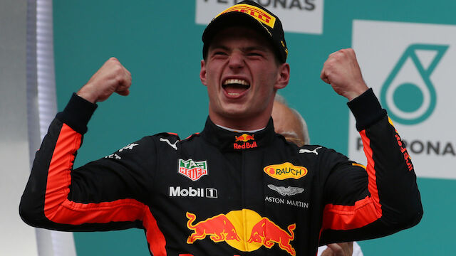 Verstappen: "Sieg kommt gerade recht"