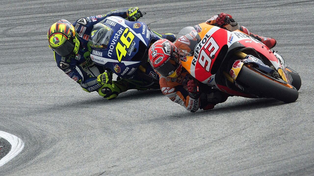 Valentino Rossi Marc Marquez