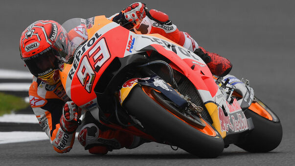 Marquez rast in Silverstone zur Pole Position