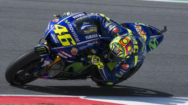 Schmerzhaftes Training für Rossi in Mugello