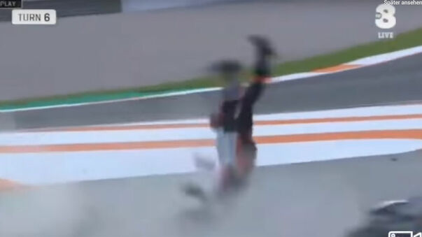 Johann Zarco von Motorrad abgeschossen