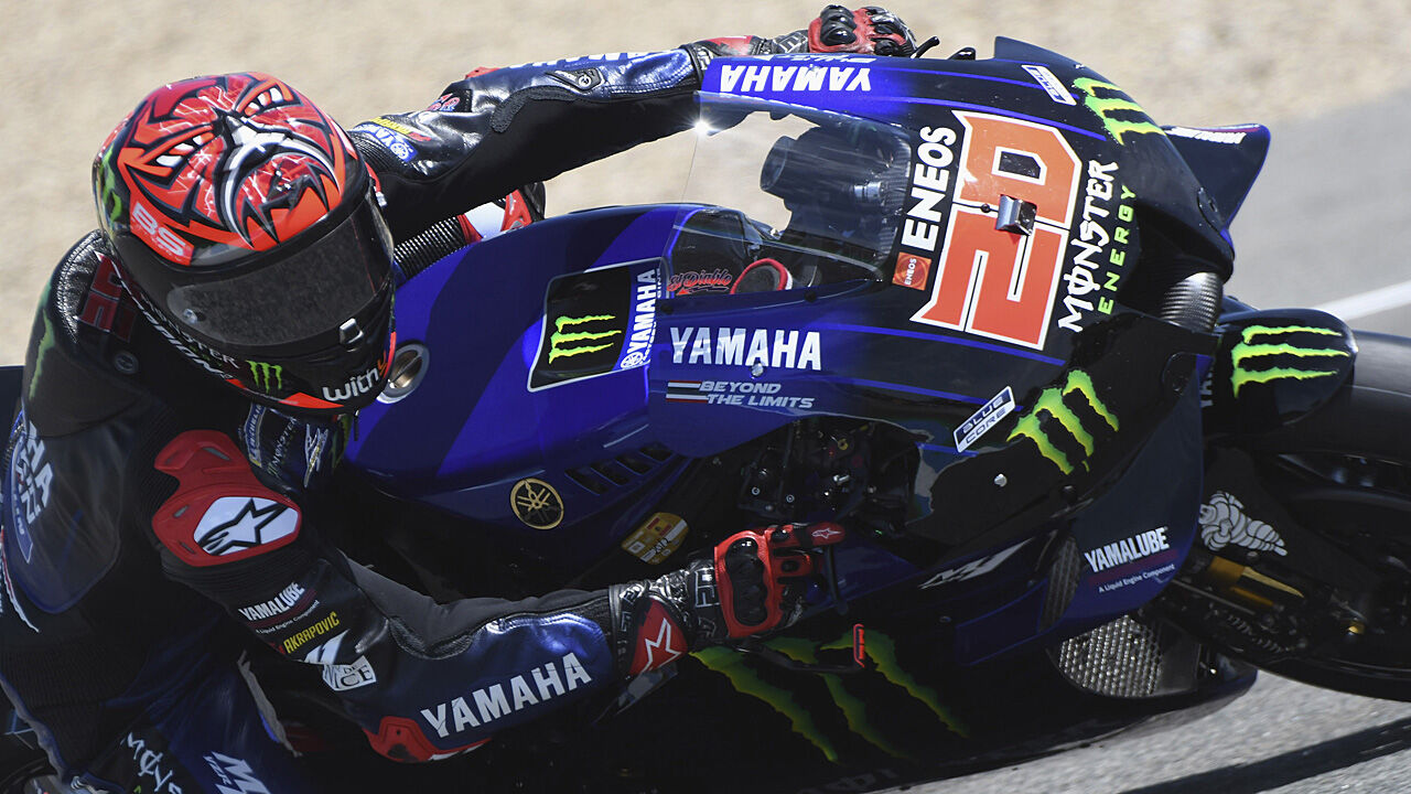 Fabio Quartararo Nach Jerez Mein Rechter Arm War Wie Ein Stein Motorsport Motorrad