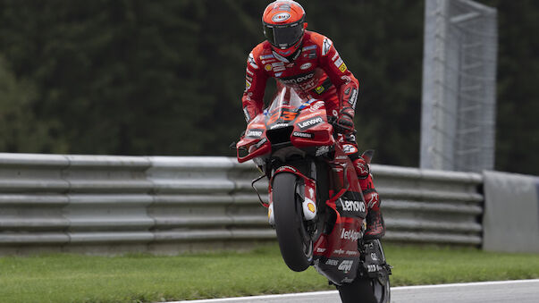 Bagnaia-Sieg bei Ducati-Festspielen in Spielberg