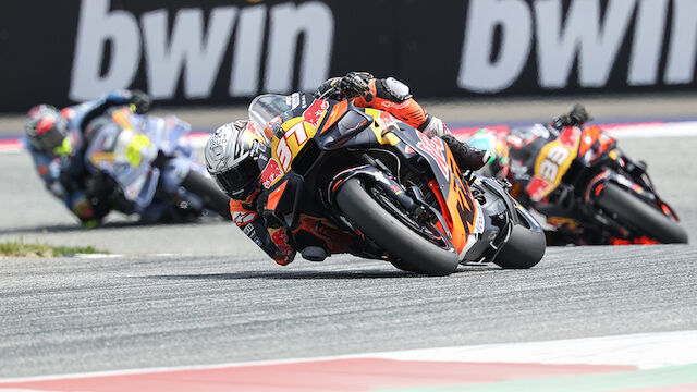 KTM in Spielberg: "Lieber Platz vier als im Kiesbett"