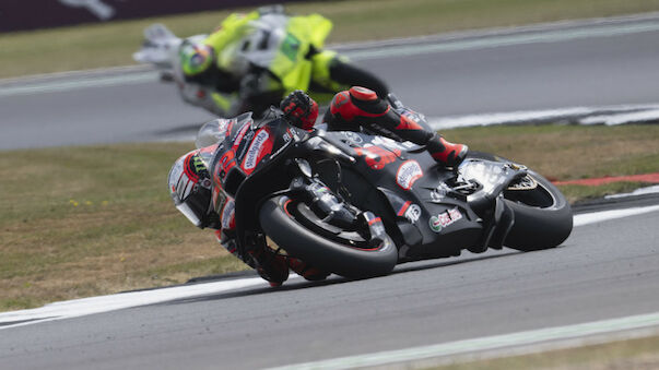 Aprilia-Pilot Bezzecchi gewinnt kuriosen Silverstone-GP
