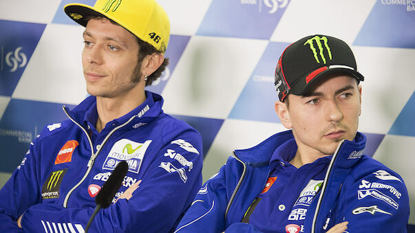 Wortgefecht zwischen Rossi und Lorenzo