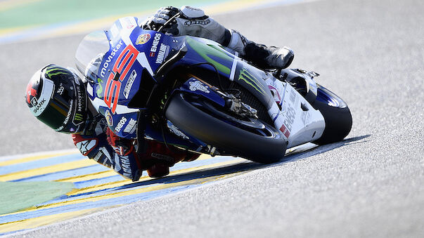 Lorenzo gewinnt in Le Mans vor Rossi