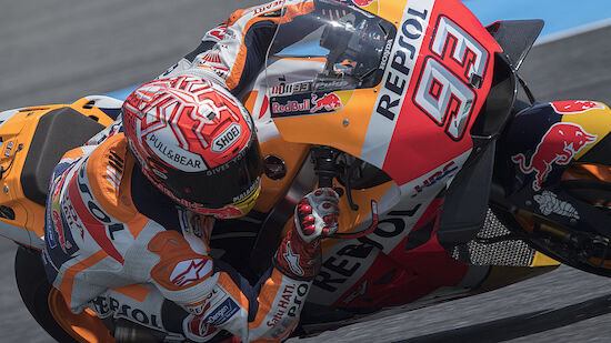 MotoGP-Quali in Thailand: Marquez knapp vor Rossi