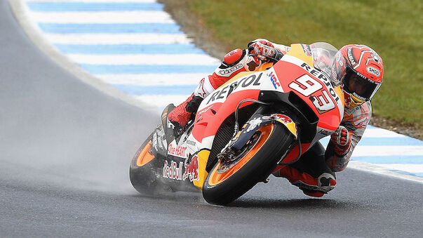 Marquez rast auf Phillip Island zur Pole