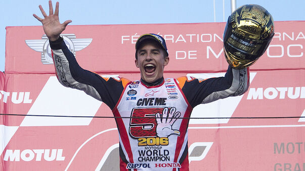 Marc Marquez kürt sich zum MotoGP-Weltmeister