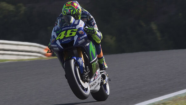 Rossi im MotoGP von Jerez auf Pole Position