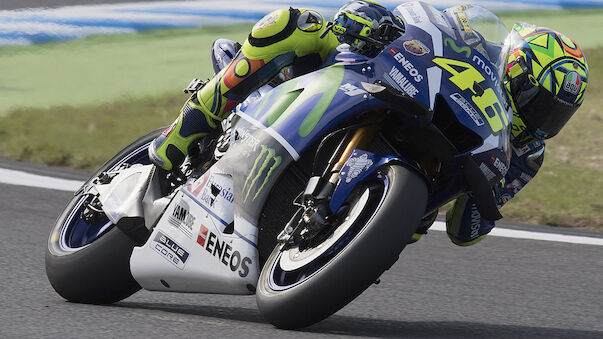 Rossi in Motegi auf der Pole Position