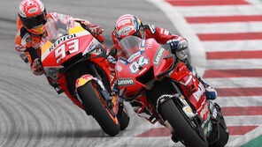 MotoGP: Dovizioso stiehlt Marquez Spielberg-Sieg