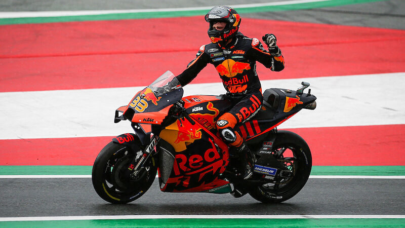 2021: Der Regentanz von Brad Binder