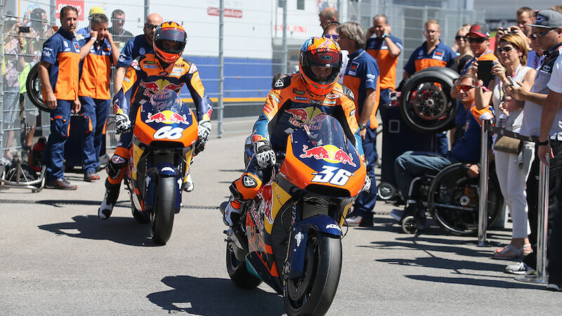 2016: Der erste öffentliche Ausritt von KTM