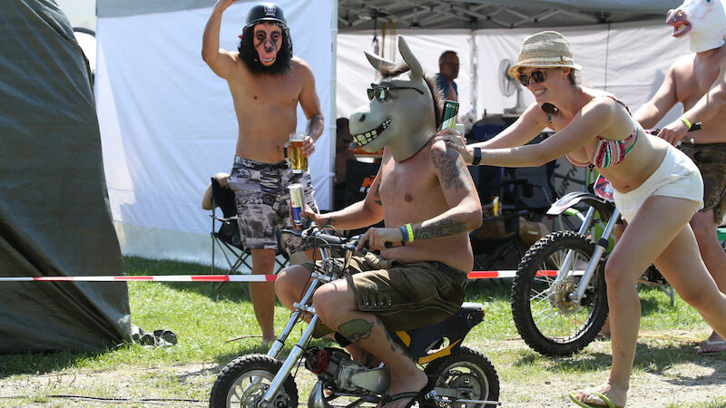 Pics: Crazy Fans bei MotoGP in Spielberg