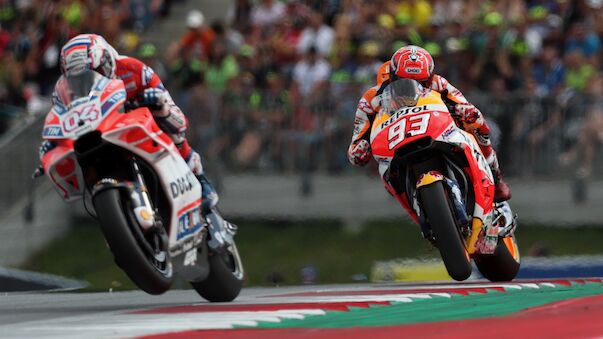 Dovizioso fightet Marquez in Spielberg nieder