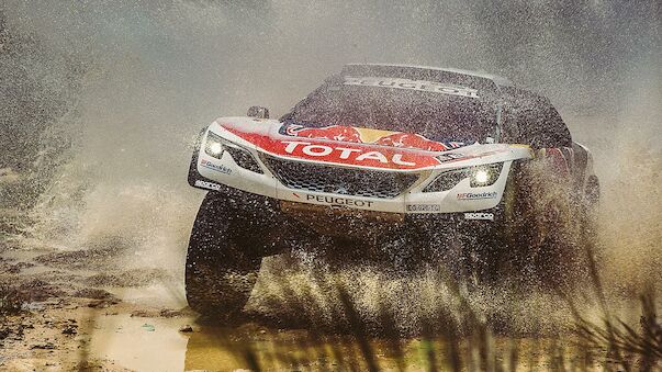 Loeb gewinnt die zweite Dakar-Etappe