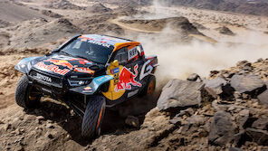 Nach Überschlag angehalten: 1. Dakar-Etappe an Toyota-Fahrer