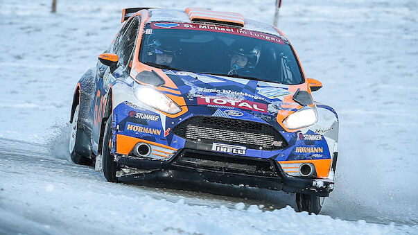 Schnee bringt Führungswechsel bei Jänner-Rallye