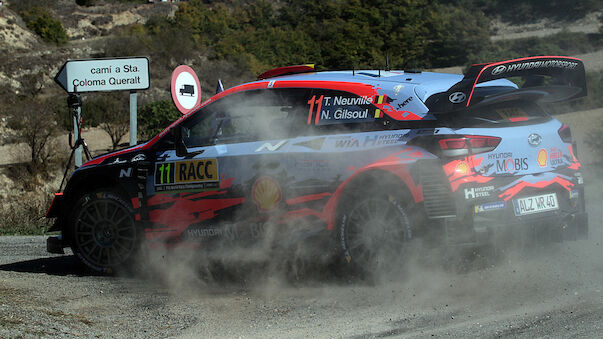 Spanien-Rallye: Neuville siegt - Titel an Tänak 