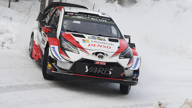 Rallye: Este ist erstmals auf Schnee der Beste