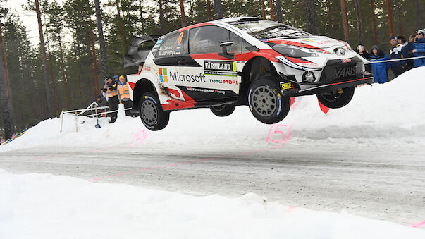 Rallye: Este ist erstmals auf Schnee der Beste