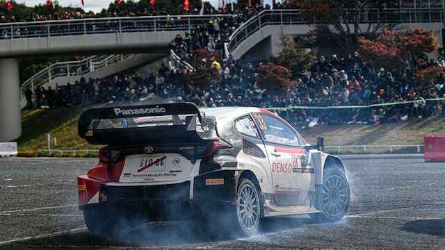 Evans gewinnt in Japan letzte Saison-Rallye der WRC