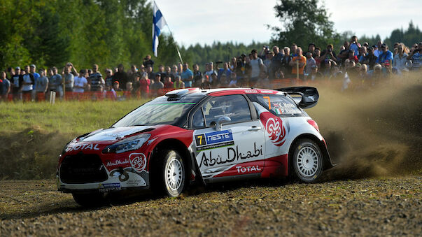 Meeke fliegt Sieg in Finnland entgegen