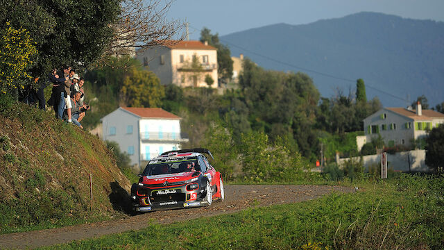 Meeke auf Korsika in Führung