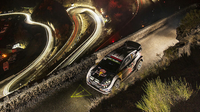 WRC: Ogier auch nach Tag zwei in Monte Carlo voran ...